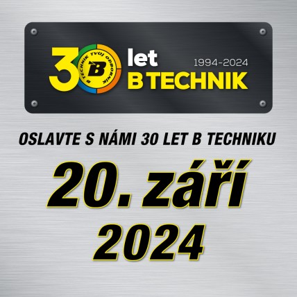 20. září 2024 oslavíme 30 let.